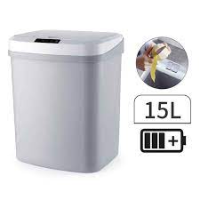 This trash can is both beautiful and practical which is suitable for office, kitchen, bedroom and bathroom. Smart Automatic Touchless Infrared Motion Sensor Trash Can Adjustable Sensor Kitchen Trash Bin With Motion Sensing Lid Waste Bins Aliexpress