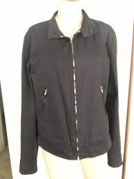 Auth Black Agnes B Rickie Modernist Zipper Jacket M Agnesb Jacket Black Agnes Jackets Zipper Jacket