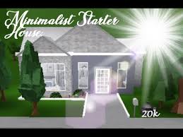 So if you are looking for a cheap, aesthetic, modern and amazing bloxburg house ideas, then here they are. Bloxburg Minimalist Starter House 20k Youtube