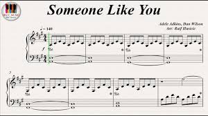 G d em c i wish nothing but the best for you too. Someone Like You Adele Piano Youtube