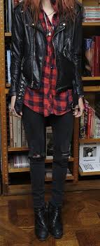 Black And Red Checkered Shirt Outfit Just A Pretty Style Fashion Jacket Outfits Red Checked Shirt