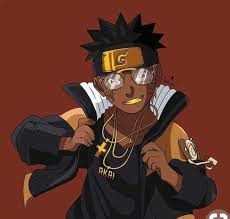 Pin By Lit Savage10 On Lity Naruto Black Anime Characters Naruto Art Black Cartoon