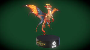 Pathfinder Kingmaker 2017 Faerie Dragon By Goldengrifon Faeries Mythical Creatures Pathfinder