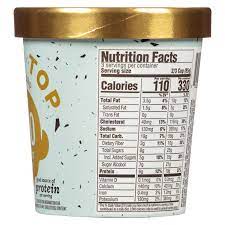 110 calories, nutrition grade (b minus), problematic ingredients, and more. Halo Top Mint Chip Ice Cream 16ozsnacks Drinks Delivered Fast Online Delivery App