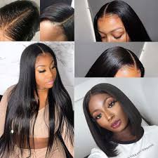 Klaiyi 9a honey blonde highlight color straight hair lace front wigs with baby hair 150% density tl412 human hair wigs. Amazon Com Lace Frontal Wig Human Hair Middle Part 150 Density Brazilian Virgin Hair Glueless 13x6 Lace Frontal Wig With Baby Hair Natural Color 16inch 13x6 Straight Wig Beauty