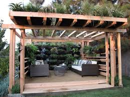 Einfache schuppen für gartengeräte bauen kann jeder. 30 Ideen Fur Sonnenschutz Im Garten Pergola Sonnensegel Vordach