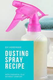 Diy Dusting Spray Essential Oils Dusting Spray Diy Cleaning Solution Diy Sprays