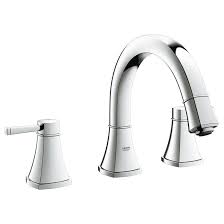 We'll be using the delta leland roman tub with handshower faucet in venetian bronze. Grohe Geneva Deck Mounted Roman Tub Faucet Wayfair