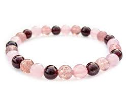 Pin By Debbie Burton On Jewlery In 2020 Crystal Healing Bracelets Healing Gemstone Bracelets Pink Bracelet