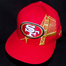 Black 49ers Hat New Era San Francisco 49ers Forty Niners New Era 59fifty Red Golden Gate Nfl Hat 7 3 8 Ebay Nfl Hats Forty Niners 49ers