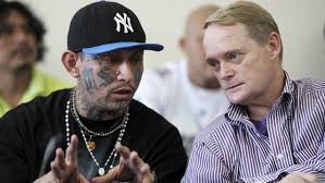 Lider M13 Salvador con subsecretario de Seguridad Multidim…