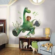 Roommates Arlo The Good Dinosaur Peel And Stick Giant Wall Decals Green 27 Inches W X 33 Inches H Walmart Com Dinosaur Wall Decals Dinosaur Room Decor Dinosaur Room