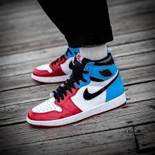 Maybe you would like to learn more about one of these? Air Jordan 1 High Og Fearless Red Blue White Air Jordans Air Jordans Retro Women Jordans Outfit