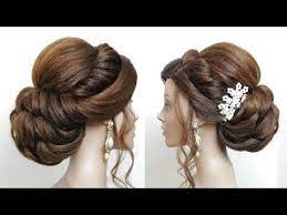 New Bridal Hairstyle For Long Hair Updo Tutorial For Girls Youtube New Bridal Hairstyle Hair Tutorials For Medium Hair Bridal Hair
