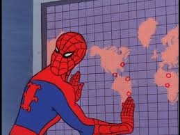 Meme Generator Spiderman Looking Behind In Front Of Map Newfa Stuff