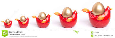 Golden Egg Growth Chart Stock Photo Image Of Bird Gold