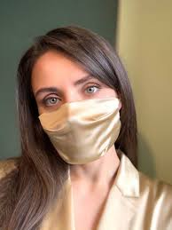 Silk Face Mask Natural Silk Mask Mouth Mask Protection Etsy Fashion Face Mask Fashion Face Natural Face Mask