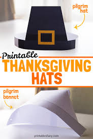 This link is to an external site that may or may not meet accessibility guidelines. Diy Thanksgiving Hats For Kids The Printables Fairy