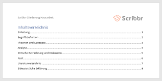 Beliebte inhalte aus dem bereich wissenschaftliches arbeiten. Aufbau Und Gliederung Hausarbeit Muster Beispiele Tipps