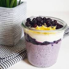 763 Mentions J Aime 4 Commentaires C L E M E N C E Healthyclemsy Sur Instagram Myrtilles Citron Overnightoat Bonjour C Food Desserts Pudding