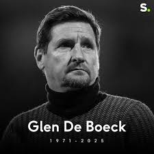 Sporza - Droevig nieuws uit de voetbalwereld: Glen De Boeck is op 54-jarige  leeftijd onverwachts overleden. https://sporza.be/nl/2025/12/08/ex- voetballer-en-trainer-glen-de-boeck-54-onverwacht-overleden-na-hersenbloeding~1765174793188/  | Facebook