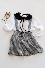 Black And White Gingham Dress Toddler This Lovely Classic Pinafore Dress In A Black And White Gingham Is Made From 100 Lightweight Cotton That W With Images Toddler Girl Outfits Girl Outfits Baby Girl Dresses