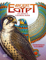 Print out animal pages/information sheets to color. Amazon Com Ancient Egypt An Artist S Coloring Book The American Un 9789774167652 Navarro Dominique Books