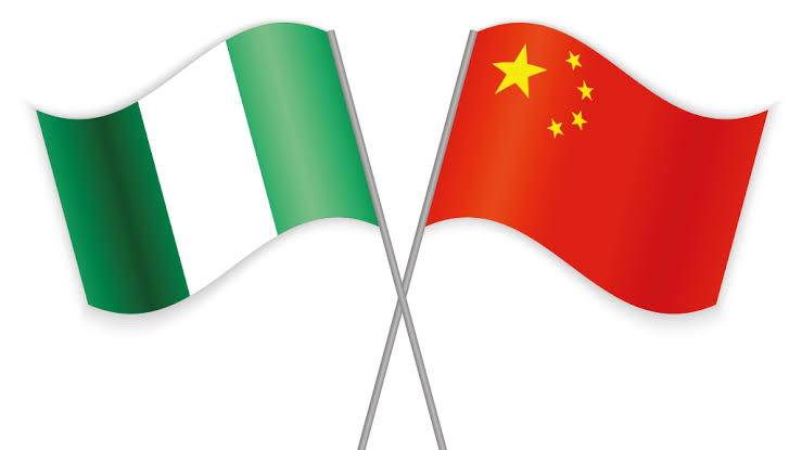 Image result for nigeria and china flag"