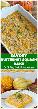 Savory Butternut Squash Bake Recipe Savory Butternut Squash Baked Squash Butternut Squash Recipes