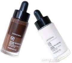 The Body Shop Foundation Shade Adjusting Drops Review And Swatches Foundation Shades The Body Shop Body