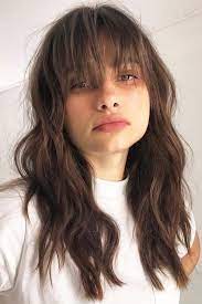 35 Wispy Bangs Ideas To Try For A Fresh Take On Your Style Long Hair Styles Hairstyles With Bangs Long Fringe Hairstyles