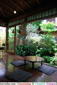 21 Gorgeous Livingroom Design Atrium Garden Japanese Interior Design Patio Landscaping