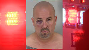 Red, white, black and blue