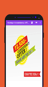 Download vestige online shopping app 1.9 for android. Vestige Consistency Offer Apk For Android Free Download On Droid Informer