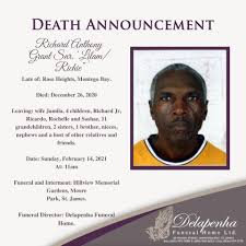 #new members please read### hello friends, welcome to the death announcements in our. Death Announcement For The Late Delapenha Funeral Home Facebook