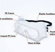Gafas de seguridad de PE extraligeras contra polvo y ...