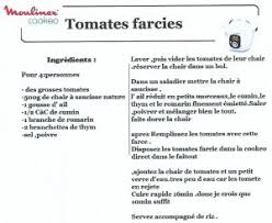 Tomates Farcies Tomates Farcies Tomates Cookeo Recette