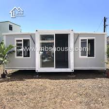 Rumah Kontena Rumah Prefab Bangunan Struktur Keluli Peti Deposit Wangi Mudah Alih