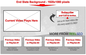 Check spelling or type a new query. Create A Custom End Card For Youtube Tutorial Template