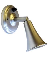 Lasalle 410135401401rt Rv 12v Brushed Nickel Spotlight