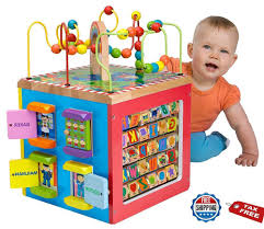 Birthday Educational Toys For 1 Year Old Educational Toys For 1 Years Old Activity Cube Wooden Toddler Learning Boys Girl Toys For 1 Year Old Toddler Learning Educational Toys