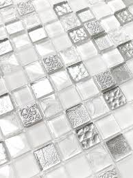 Check spelling or type a new query. White Silver Color Elegant Glass Backsplash Tile Backsplash Com