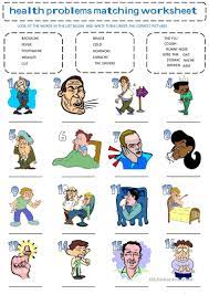 Here is health and illnesses vocabulary in english. Health Problems Worksheet English Esl Worksheets For Distance Learning And Physical Classrooms