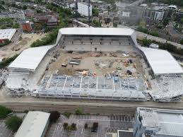 Brentford community stadium is a stadium in brentford, west london, that is the new home of brentford football club and london irish rugby club from 2020, replacing griffin park. The Brentford Fc Drone On Twitter Seriously Thought About A Video This Week Of Brentfordfc S New Stadium But Will Wait A Little From Behind The North Stand With The Road That Goes