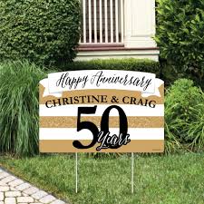 Planning an anniversary party starts with finding the perfect theme! We Still Do 50th Wedding Anniversary Anniversary Party Yard Sign Lawn Decorations Personalized Happy Birthday Party Yardy Sign Bigdotofhappiness Com