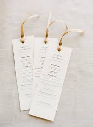 Bookmark Ceremony Programs Book Themed Wedding Creative Wedding Favors Wedding Programs Template