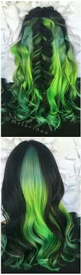 I would probably rock a black and white look to channel my inner beetlejuice. 71 Green Hair Dye Ideas That You Will Love Style Easily