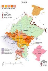 Navarra Wine Map
