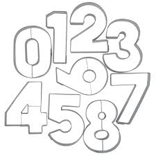 Hierfür weisen sie den zellen, die sie formatieren möchten, eines der zahlenformate währung oder buchhaltung zu. Stadter Ausstecher Zahlen Zahl 0 Zuckerpapier24 De Zuckerpapier24 De