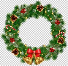 Green Christmas Wreath Wreath Christmas Decoration Christmas Wreath With Bells Decor Santa Claus Wreath Png Klipartz Are you looking for christmas bell vector design images templates psd or png vectors files? bells decor santa claus wreath png